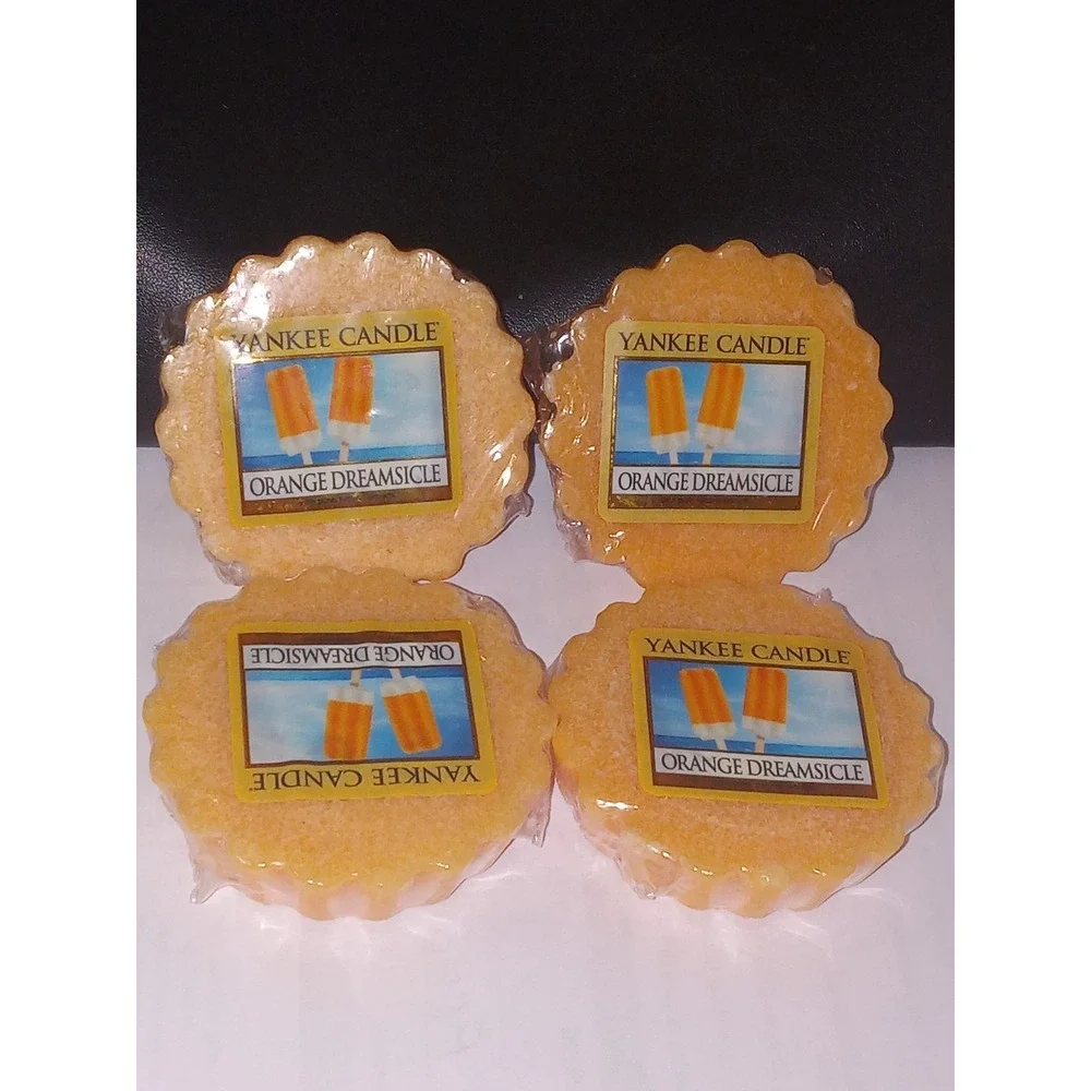 Yankee Candle Orange Dreamsicle Wax Tarts Lot of 4 - Retired - Discontinued NEW
